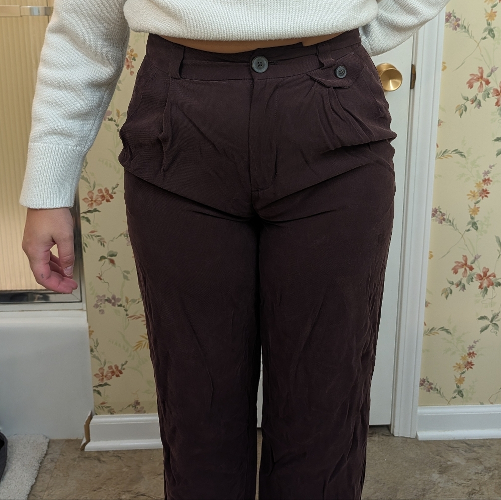 A New Day Brown Ladies Brown Trousers